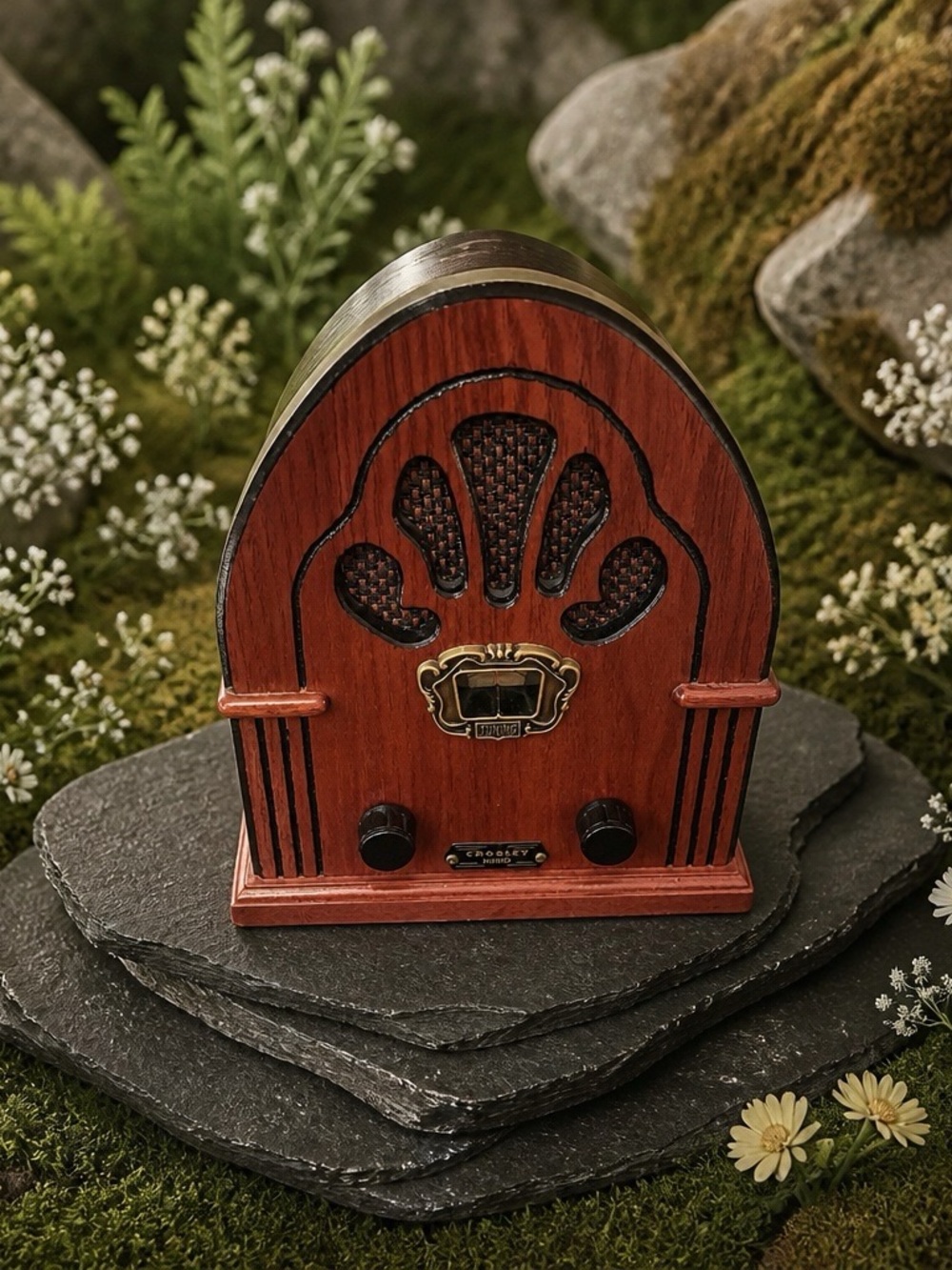 Vintage-Style Crosley Radio